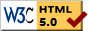 Valid HTML5